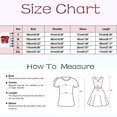 thumbnail image 2 of iTNHFP T-Shirt pour Femmes Mode Rentrée Scolaire Imprimé Manches Courtes Col Rond T-Shirt, 2 of 4