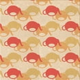 thumbnail image 1 of Ahgly Company Machine Washable Indoor Square Transitional Sun Yellow Area Rugs, 8' Square, 1 of 7