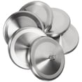thumbnail image 2 of Raindrops 6Pcs Stainless Steel Cup Lids for Tumblers and Mugs Silver Size 2, 2 of 6
