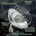 thumbnail image 3 of Vggrvlo Portable Propane Heater for Outdoor Use 18,000 BTU Portable Propane Heater with Control for Camping, Patio, Backyard, RV, 3 of 9