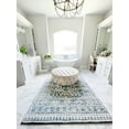 thumbnail image 3 of My Texas House Delilah 9' X 13' Blue Geometric Area Rug, 3 of 12