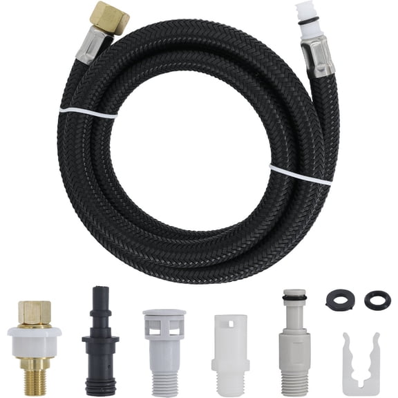 Danco, Inc. 10340 Faucet Spray Hoses, Black