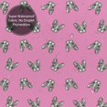 thumbnail image 5 of Shower Curtain, Dog Boston Terrier pink cute Waterproof Fabric Plastic Shower Curtain, Drying Fast Bathroom Curtain with 9 Buttonholes, Ruffle Shower Curtain 60x72in, 5 of 8