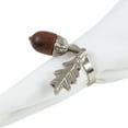 thumbnail image 3 of Saro Lifestyle Acorn Table Napkin Ring (Set of 4), 3 of 5