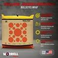 thumbnail image 4 of Morrell Yellow Jacket MOD Pro Redding NFAA Bullseye Wrap, 2 Pack, White/Tan, 4 of 7