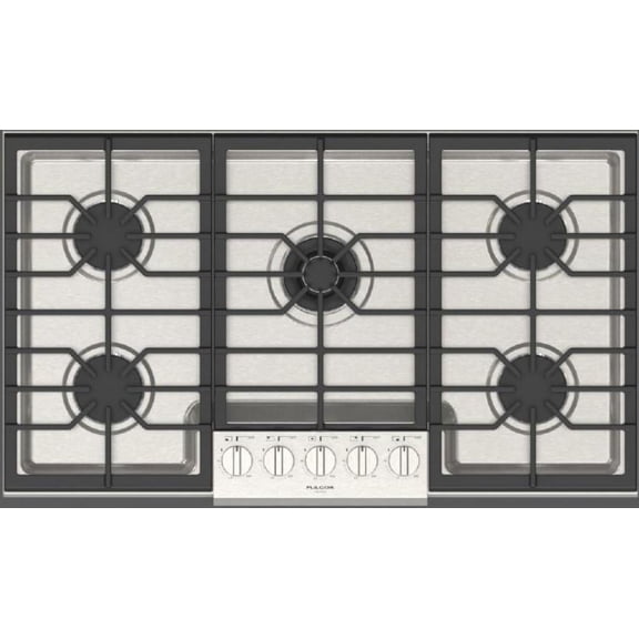 Fulgor Milano F4pgk3651 400 Series 36" Wide 5 Burner Liquid Propane / Natural Gas Cooktop