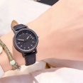 thumbnail image 1 of Women Watches PU Leather Strap Women Quartz Wristwatches Waterproof Round Dial Retro Watch Ladies Girls Watch Reloj Para Mujer, 1 of 5