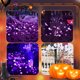 thumbnail image 5 of 600 mAh Solar-Glühwürmchen-Licht, Halloween-Dekoration, schwingendes Licht für den Außenbereich, hält bis zu 20 Stunden FLhrweasw Nuevo, 5 of 9