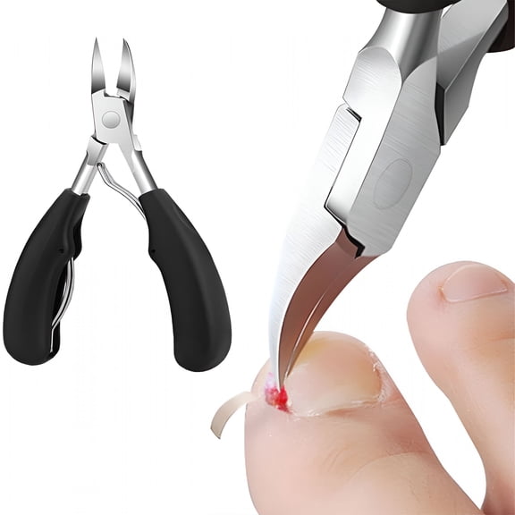 EXLEAF 2026 New Premium Easy Grip Nail Clippers, Heavy Duty, Extra Wide Toenail Clippers for Thick Toenails with Ultra-Wide Jaw Opening and Ultra-Sharp Blades, Stainless Steel Construction