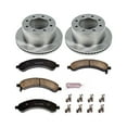 thumbnail image 3 of Power Stop Rear Stock Replacement Brake Pad and Rotor Kit KOE5328, 3 of 8
