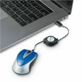thumbnail image 2 of Verbatim Corded Optical Computer Mouse, Mini Travel, 3 Buttons, USB-C (Blue), 70237, 2 of 5