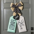 thumbnail image 6 of Evergreen Door Decor Our, Door Tag Joiner Text, 6.5'' x 6.5'' inches, 6 of 6