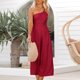 thumbnail image 4 of Mono de una pieza para mujer estilo bohemio pierna ancha sin mangas ajuste holgado traje de vacaciones FLhrweasw Nuevo, 4 of 7