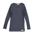 thumbnail image 4 of MarMar Ribbed Long Sleeve Henley Shirt, 4 of 11
