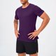 thumbnail image 4 of Ceisia Men's Slim Fit Short Sleeve Crew Neck Athletic T-shirt Quick Dry Solid Color Workout Top Hot Pink L Gifts, 4 of 7