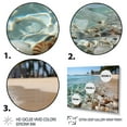 thumbnail image 3 of Designart "Beach Along Seven Miles I" Nautical & Beach Floater Framed Wall Art Living Room, 3 of 7