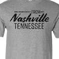 thumbnail image 4 of Inktastic From Nashville, Tennessee- State Capital Distressed Text T-Shirt, 4 of 5