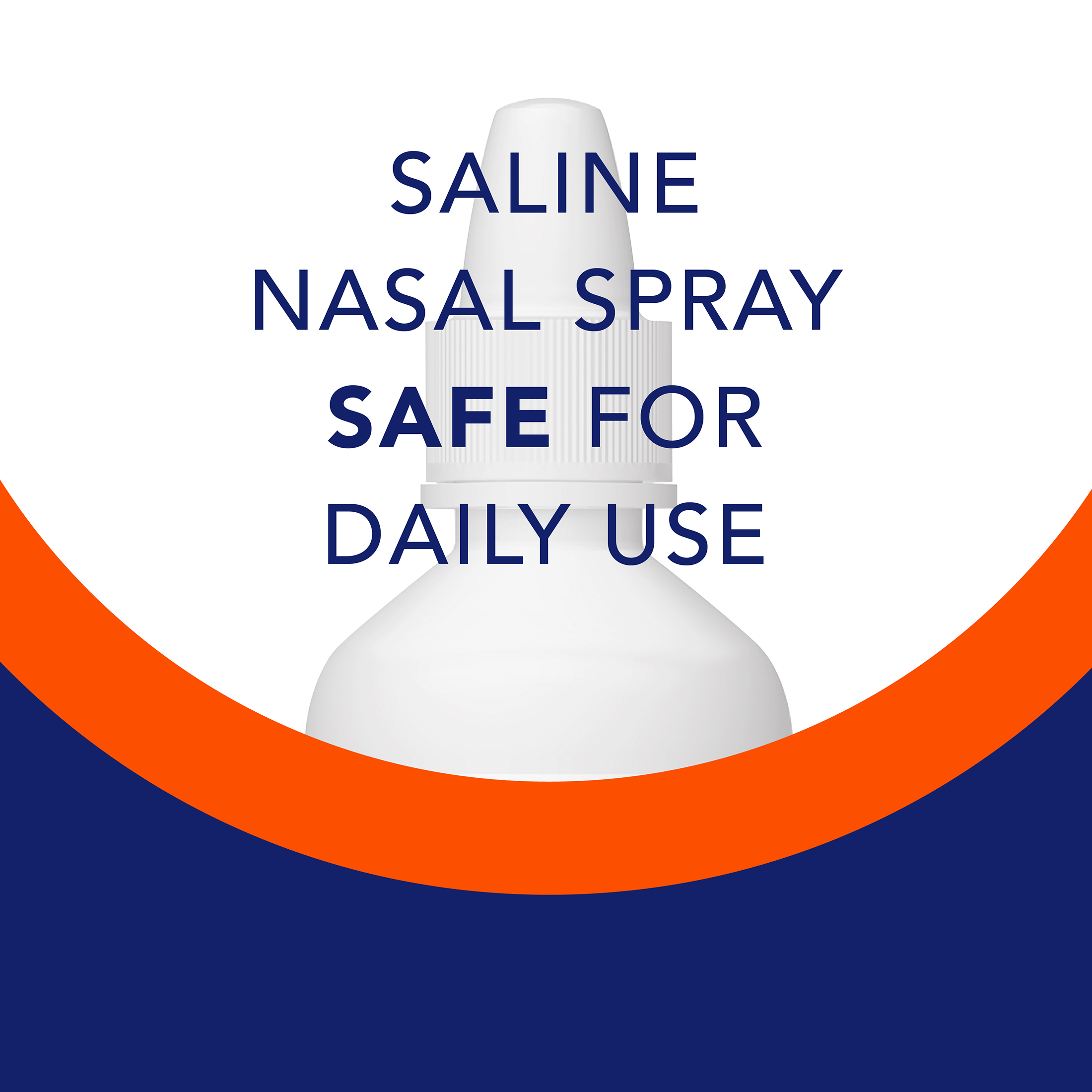 Equate Premium Saline Nasal Moisturizing Spray, 1.5 fl oz - image 5 of 6
