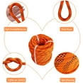 thumbnail image 5 of Nylon Pulling Rope, 1/2" x 100 FT Double Braid Polyester Rope, 6000LBS Breaking Strength High Force Polyester Resistant UV Resist for Arborist Gardening Marine, 5 of 6