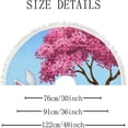 thumbnail image 2 of GZHJMY Christmas Tree Skirt Cute Easter Bunny Xmas Small Tree Skirt 30" Chriatmas Tree Mat for New Year Holiday Party Decor with Tassel, 2 of 6