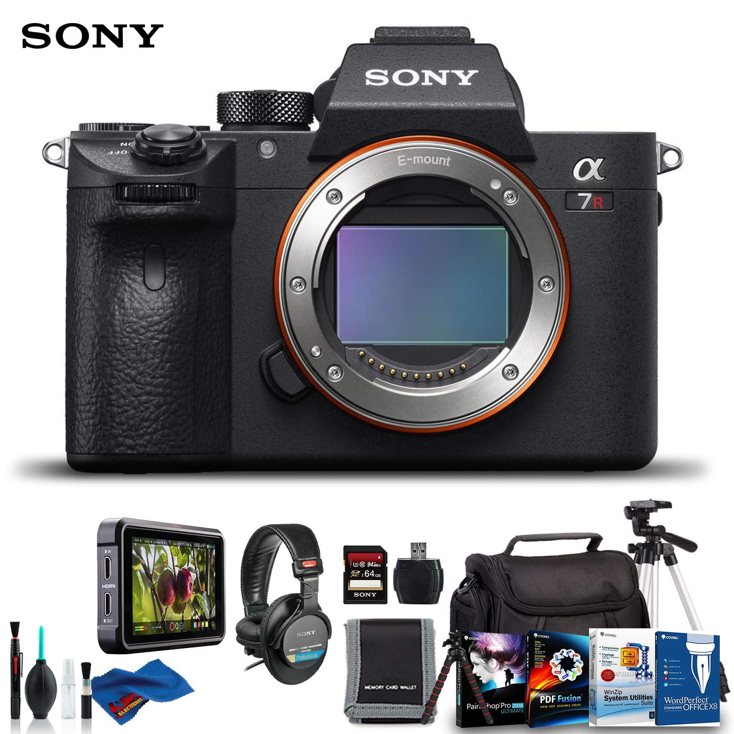 Sony Alpha a7R III Mirrorless Digital Camera - Premium Kit - Walmart