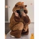 thumbnail image 3 of Disfraz de Cosplay de Capybara para adultos, pijamas de dibujos animados de Halloween, camisón de Anime, Onesie Kigurumi de unicornio, ropa de dormir de invierno, 3 of 5
