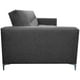 thumbnail image 4 of Sofa Cama Reclinable EL BAZAR STORE Paris Lino Gris Oxford Moderno abotonado, 4 of 8