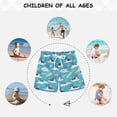 thumbnail image 6 of Beach Surfing Dog Swim Trunks Quick Dry Beach Pool Board Shorts Lightweight Stylish Print Sizes 2T to XL, 6 of 8