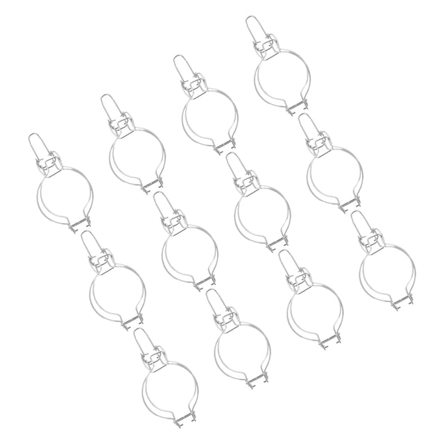 HAMPPLIES 12 Pcs Cintres pour Bocaux Mason en Acier Inoxydable pour Conservation des Aliments à Domicile