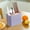 01_Purple【Wall-mounted Square Three-compartment Utensil Box x1】, variant on Wall-mounted Cutlery Organizer, Three-compartment Utensil Holder for Kitchen Counter, Stainless Steel Chopstick Tube and Straw Dispenser with Draining Rack, Purple, by Zovey