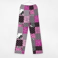 thumbnail image 3 of Hello Kitty Pajamas Pants Soft Elastic Waist PJ Bottoms Comfy Lounge Long Pants, 3 of 7
