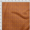 thumbnail image 3 of oneOone Cotton Cambric Brown Fabric Batik Craft Projects Decor Fabric Printed By The Yard 56 Inch Wide, 3 of 4