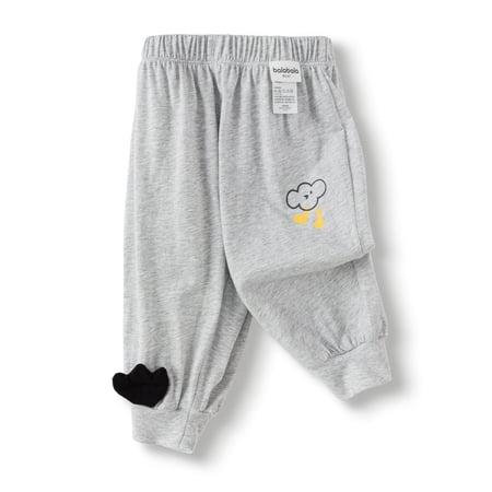 Balabala Baby & Toddler Unisex Lightweight Summer Jogger Pants, Breathable Soft Cotton Casual Active Trousers