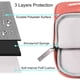 thumbnail image 3 of Funda para portátil MOSISO de 15.6 pulgadas de poliéster coral con bolsillo, 3 of 6