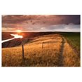 thumbnail image 1 of Great BIG Canvas | Rolled Darwin Wiggett Poster Print entitled South Saskatchewan River Near Leader, Saskatchewan, Canada, 1 of 4