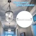 thumbnail image 6 of Uxcell 105mm (4.1") Universal Light Fixture Mounting Bracket Kit, 2 Set Light Crossbar Ceiling Light Plate with Screw for Wall Light Ceiling Light Pendant Chandelier, 6 of 7