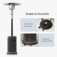 thumbnail image 7 of BELLEZE 48,000BTU Patio Mocha Heater Wheel On Base LP Propane Heat CSA Certified, W/ Double-Side Waterproof Grey Heater Cover, 7 of 7