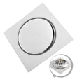 thumbnail image 1 of 15 X15cm Stainless Steel Strainer Round Floor Drain Filter Useful, 1 of 7