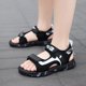 thumbnail image 3 of Sandalias para niños, estilo coreano, para niños de talla mediana a grande, zapatos de verano para bebés, suela suave antideslizante, zapatos de playa para estudiantes, 3 of 6