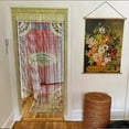 thumbnail image 3 of The Eye Bamboo Beaded Curtain for Doorway, Boho Beaded Curtain for Closets, Door Beads Decoration, Bamboo Beads for Doorways 35.5 in x 78 in, 3 of 8