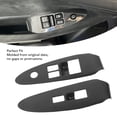 thumbnail image 3 of Window Control Panel Trim, Carbon Fiber Window Switch Cover Interior Decoration  for Fairlady Z RZ34 400Z Left Hand Drive, 3 of 7