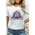 thumbnail image 2 of Not All Who Wander Are Lost Mountain Graphic Tee T-Shirt, 2 of 7
