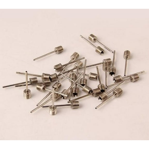 10pcs Sports Ball Basketball Football Stainless Silvery Inflatable Pump Needle