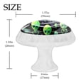 thumbnail image 4 of HemaKayy 4 Pack 1.37" Decorative Cabinet Knobs - Elegant ABS Glass Handles for Home Furniture Decor - Dresser Drawer Door Pulls - Perfect for Kitchen Bedroom - Outer Space Alien, 4 of 8