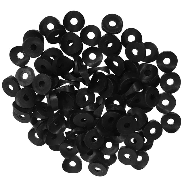 HAMPPLIES 100Ud Tapones Para De De En Plástico Negro Y Duradero