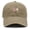 Khaki, variant on Fashion Hats For Women Hand Embroidered Flower Design Baseball Cap