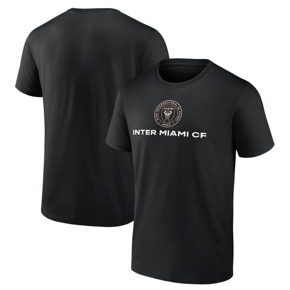 Men's Black Inter Miami CF Heart and Soul T-Shirt