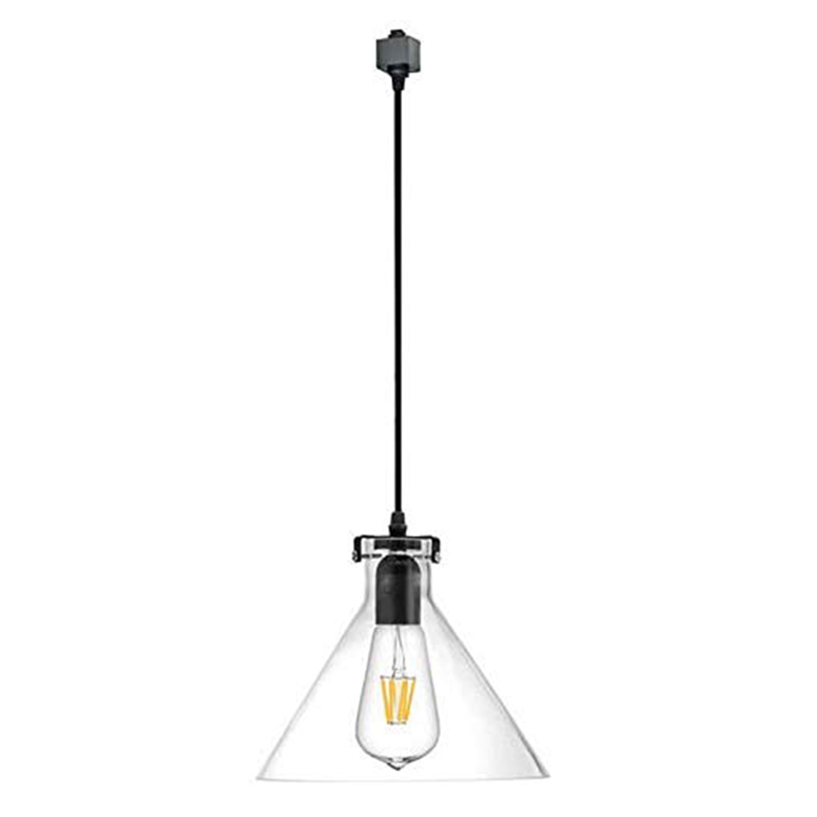 Kiven Juno Track Lighting Light Fixture, 1Light Modern Track Pendant