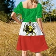thumbnail image 3 of Flag of Persia / Iran (Pahlavi) Sleeveless Dress women's summer dress 2024 Women's evening dress, 3 of 6