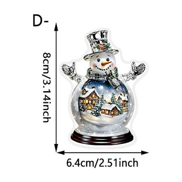 Christmas Tree Bag Pendant Car Rearview Mirror Hanging Decoration 10 cm